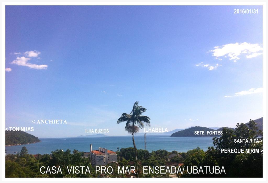Casa Ubatuba Vista Para O Mar Exterior photo